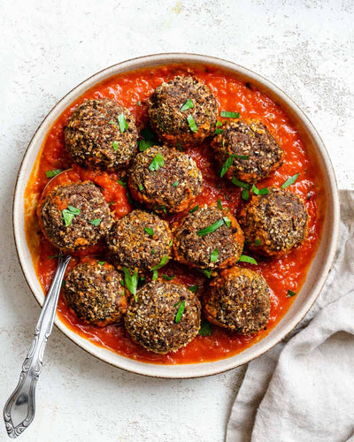 Albóndigas Veganas de Frijoles Negros