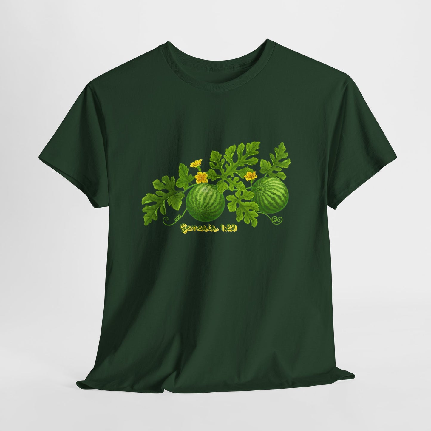 Watermelon T-Shirt — Genesis 1:29 Garden Illustration Tee
