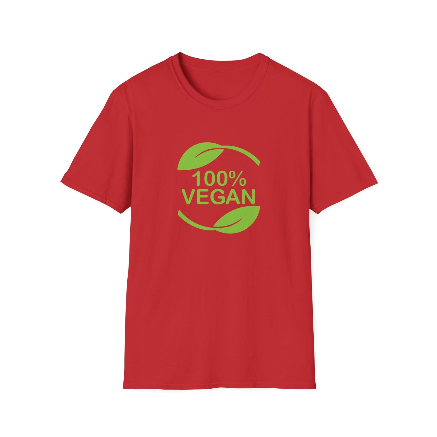 100% Vegan T-Shirt — Eco-Friendly Plant-Based Pride Tee