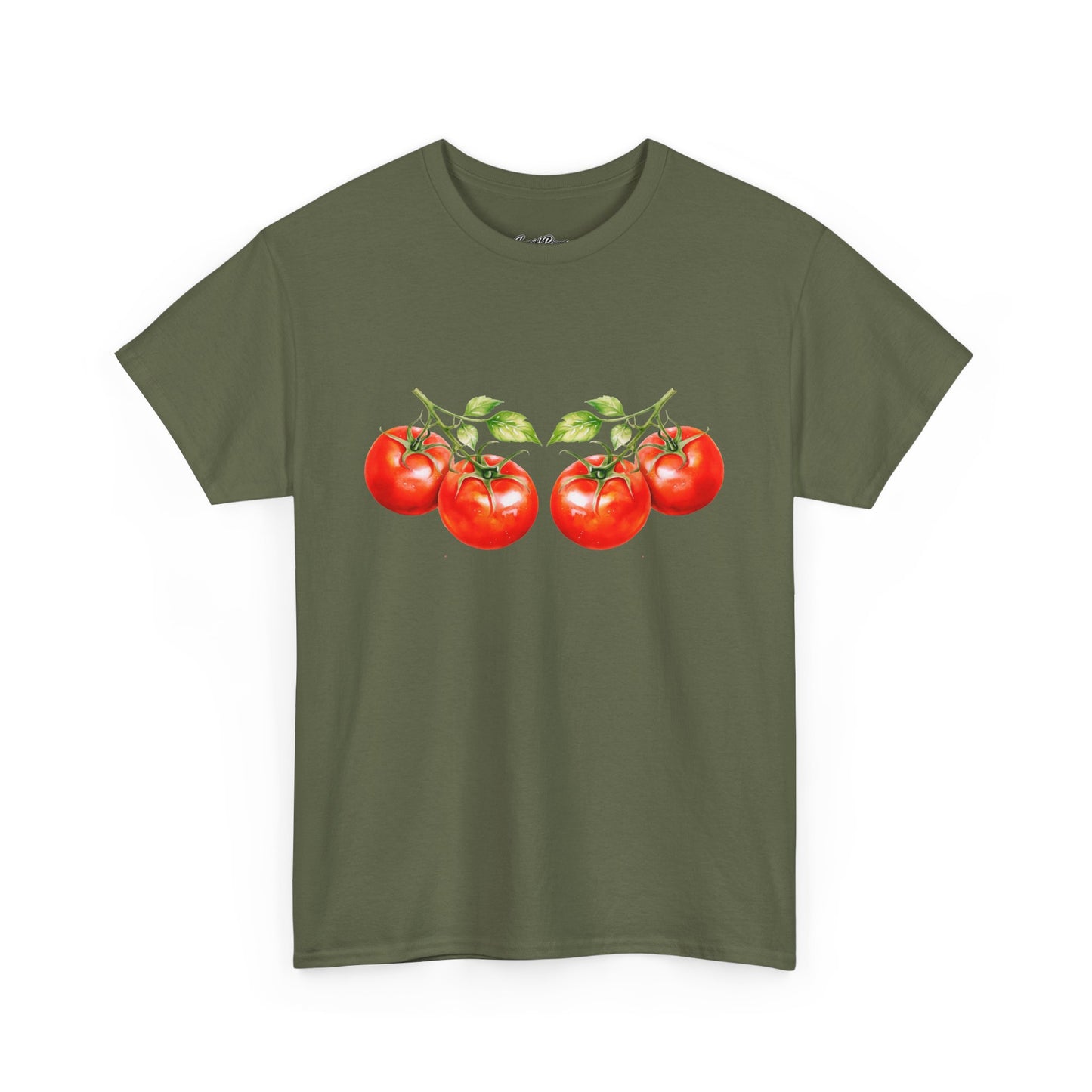 Tomato Vine Graphic Tee — Fresh Garden Produce T-Shirt