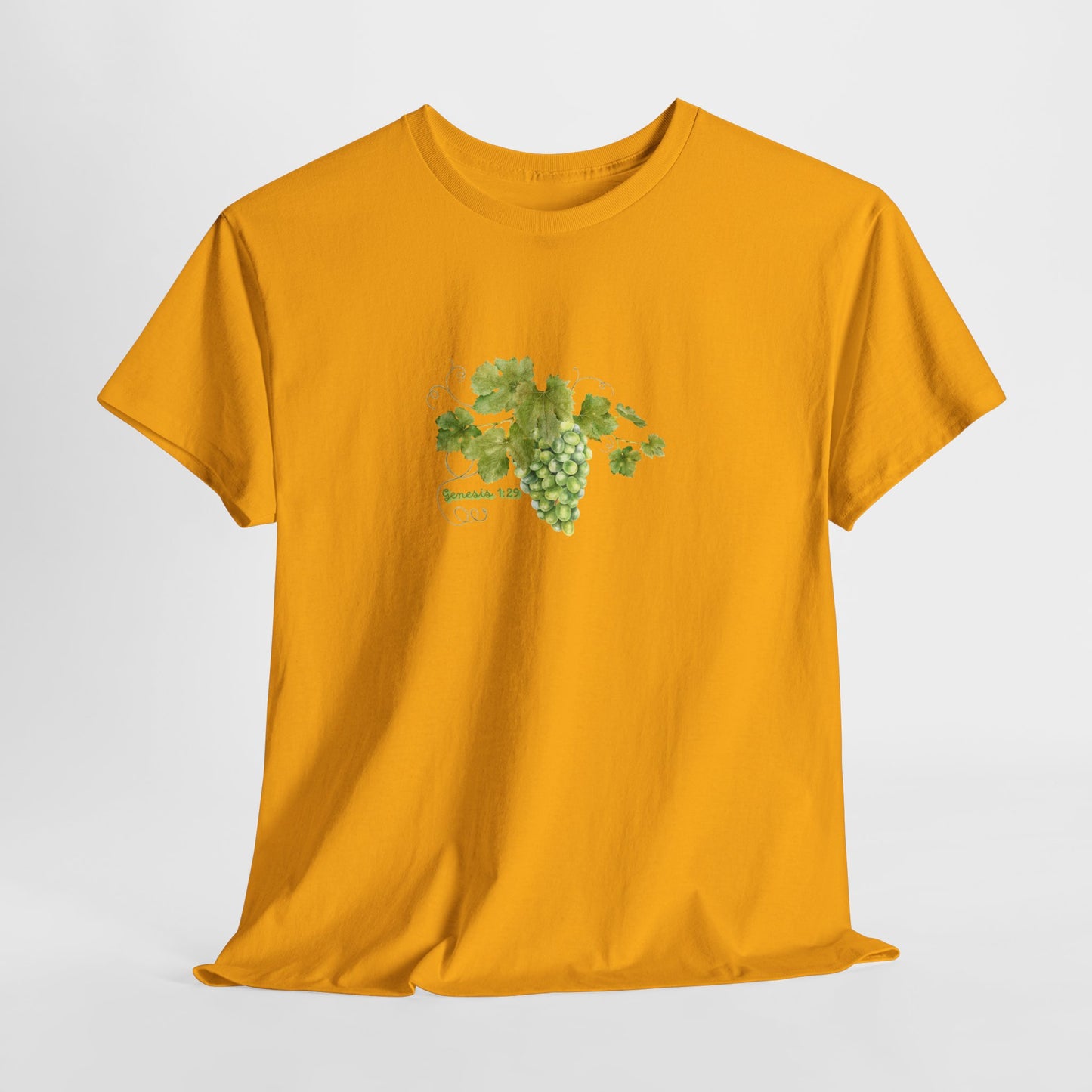 Grapevine Watercolor Tee — Green T-Shirt