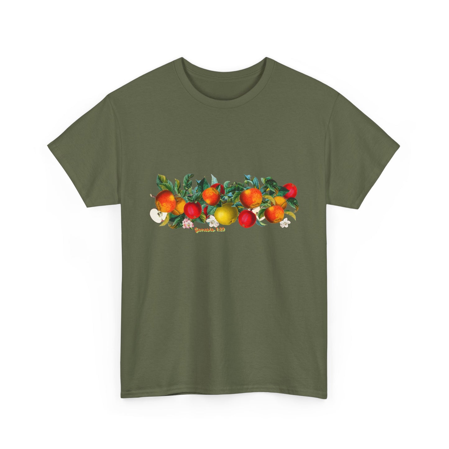T-Shirt — Genesis 1:29 Watercolor Orange Grove Graphic Tee