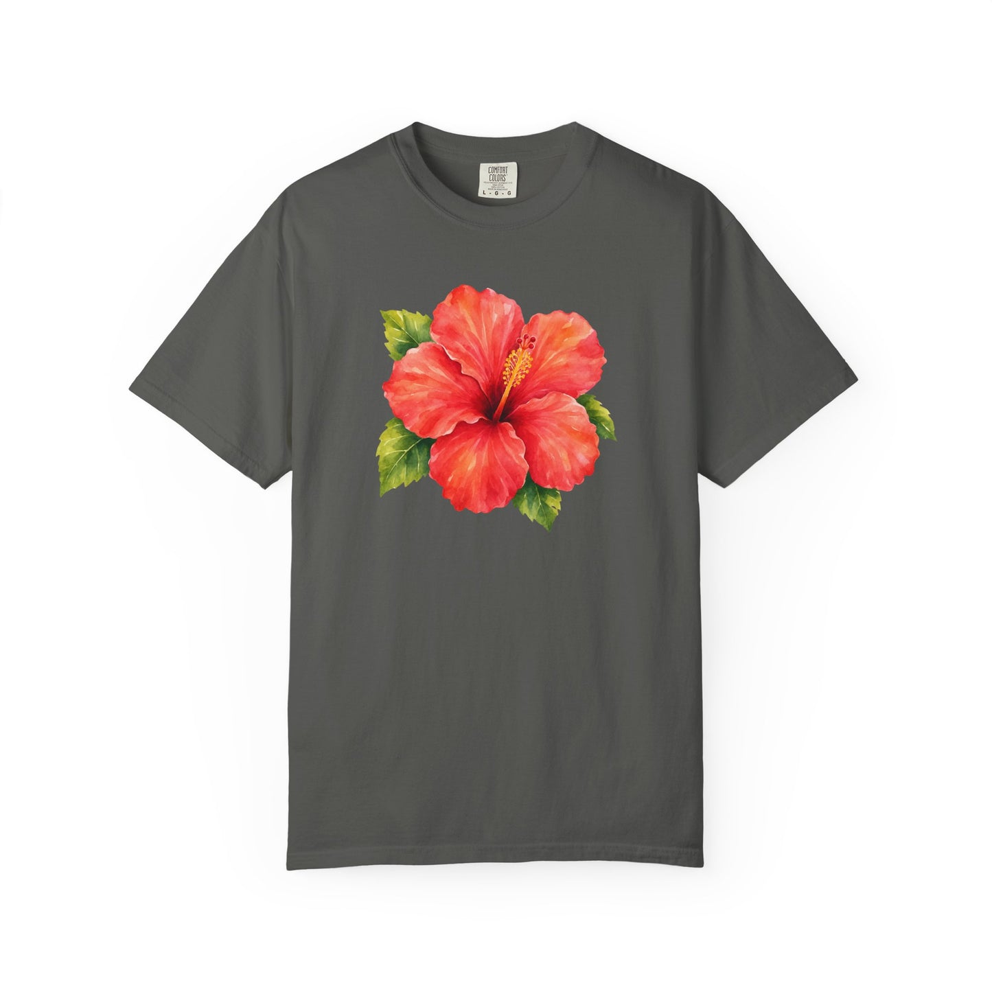 Hibiscus Bloom T-Shirt — Tropical Floral Tee