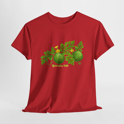 Watermelon T-Shirt — Genesis 1:29 Garden Illustration Tee
