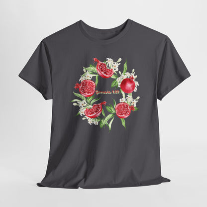 Pomegranate Watercolor Tee — Jeremiah 29:11 Inspirational Bible Verse Shirt
