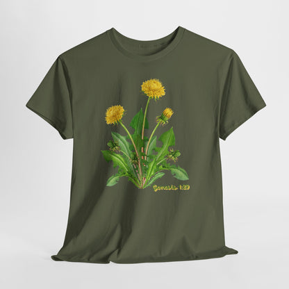 Dandelion Botanical Tee — Genesis 1:29 Floral Graphic T-Shirt