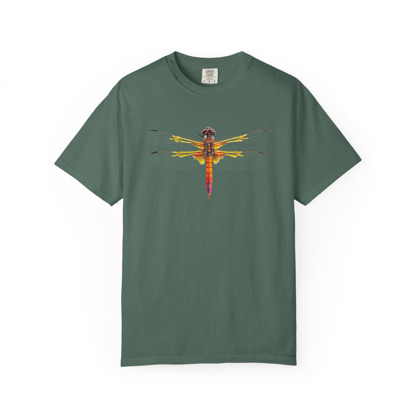 Dragonfly Art T-Shirt — Vibrant Watercolor Dragonfly Graphic Tee
