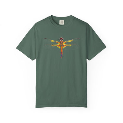 Dragonfly Art T-Shirt — Vibrant Watercolor Dragonfly Graphic Tee