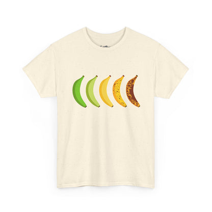 Banana Life Cycle Tee – Ripening Stages Graphic T-Shirt