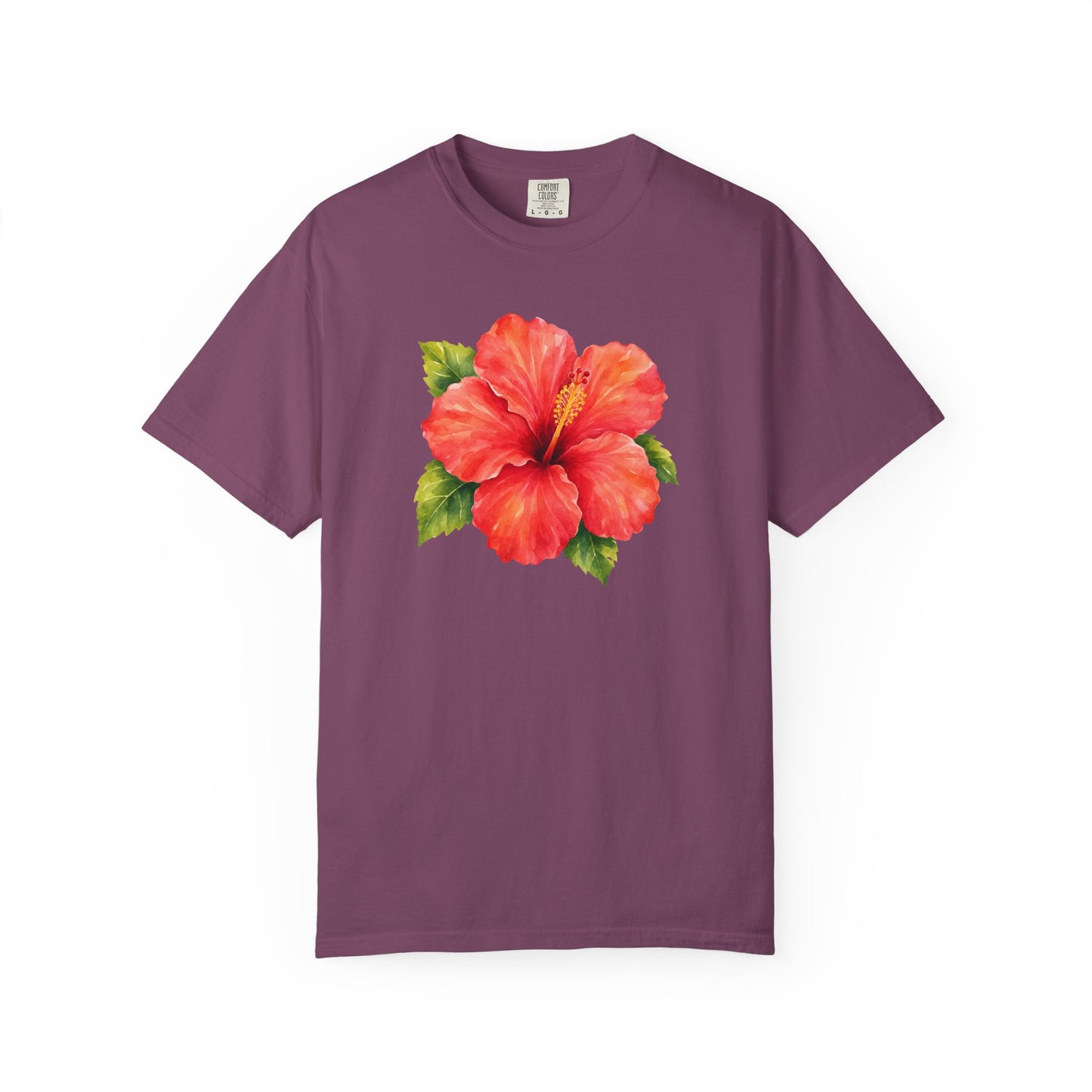 Hibiscus Bloom T-Shirt — Tropical Floral Tee