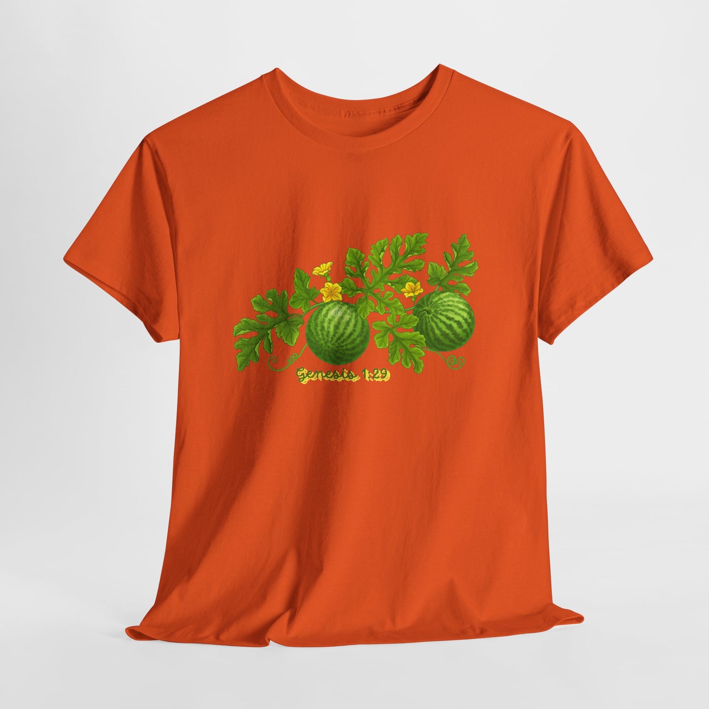 Watermelon T-Shirt — Genesis 1:29 Garden Illustration Tee