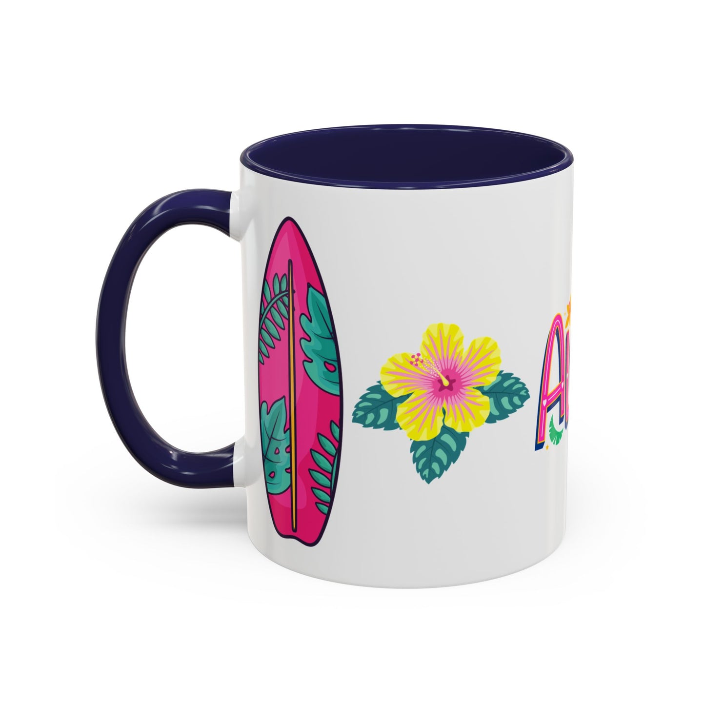 Aloha Tropical Coffee Mug — Accent 11/15oz