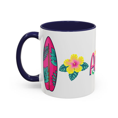 Aloha Tropical Coffee Mug — Accent 11/15oz
