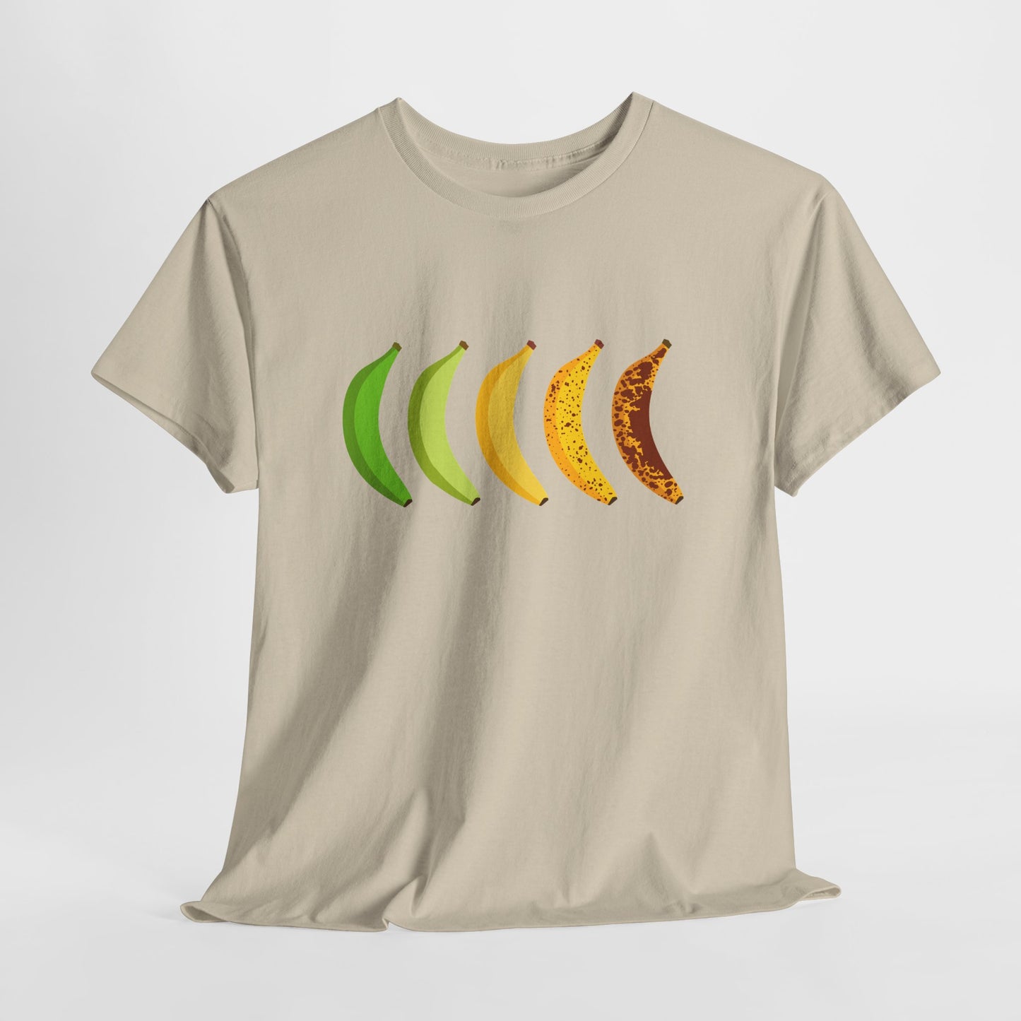Banana Life Cycle Tee – Ripening Stages Graphic T-Shirt