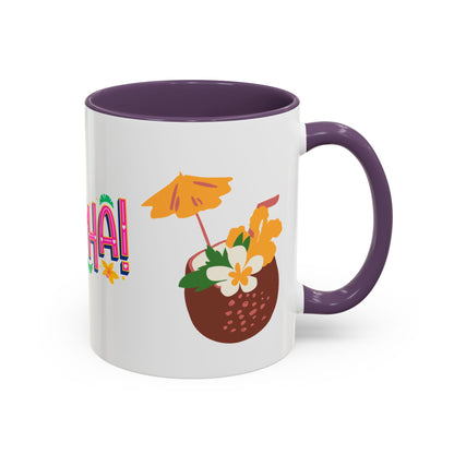 Aloha Tropical Coffee Mug — Accent 11/15oz