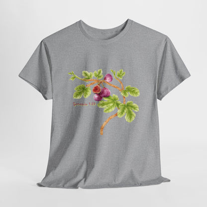 Floral Fig Branch Tee — Botanical Watercolor T‑Shirt Genesis !:29