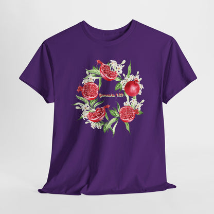 Pomegranate Watercolor Tee — Jeremiah 29:11 Inspirational Bible Verse Shirt