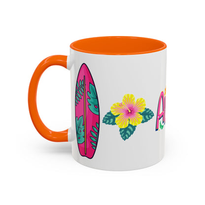 Aloha Tropical Coffee Mug — Accent 11/15oz