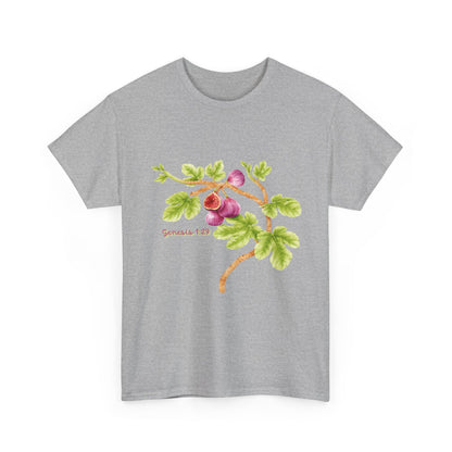 Floral Fig Branch Tee — Botanical Watercolor T‑Shirt Genesis !:29