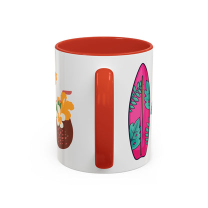 Aloha Tropical Coffee Mug — Accent 11/15oz