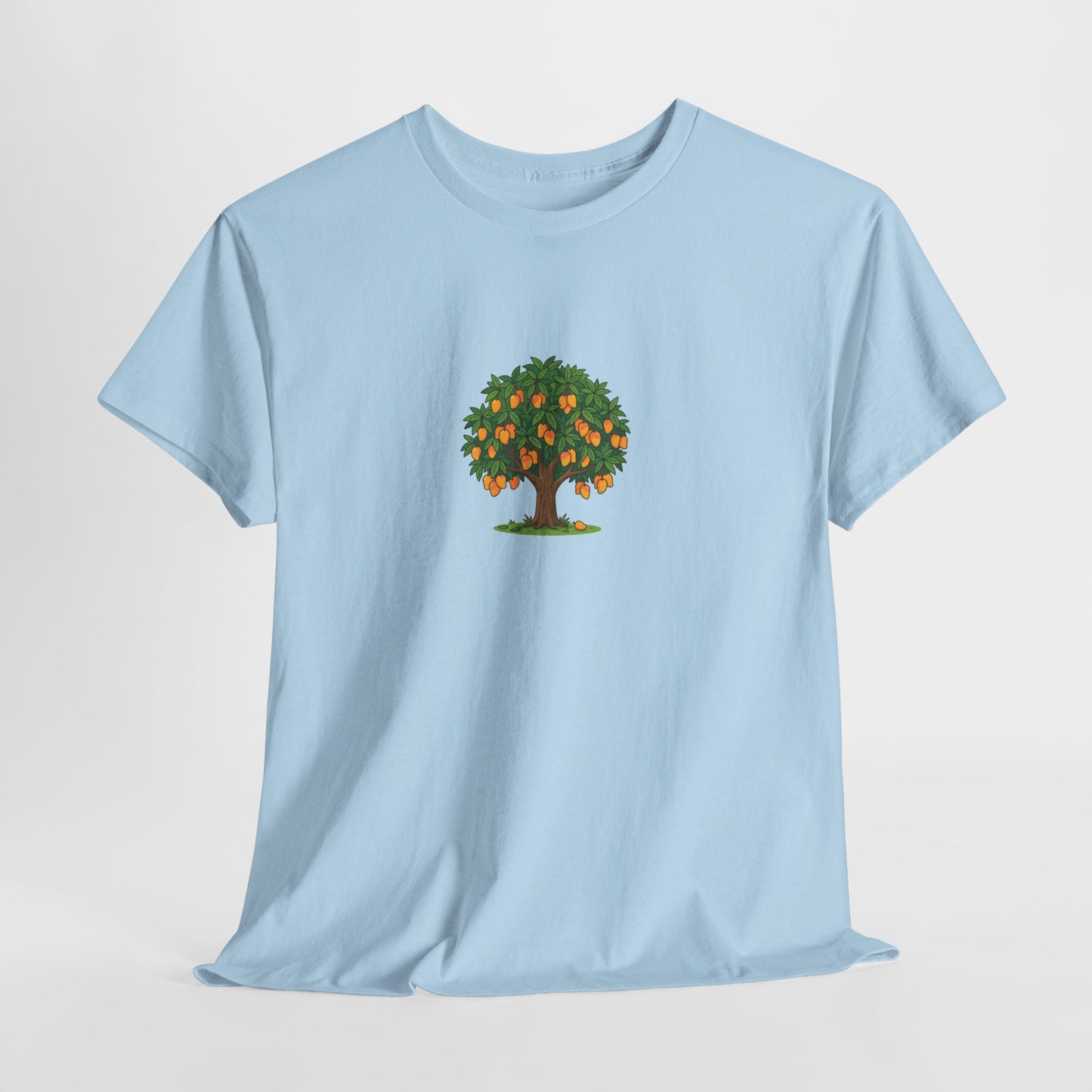 Mangoes Tree Graphic Tee — Minimal Fruit Tree T-Shirt