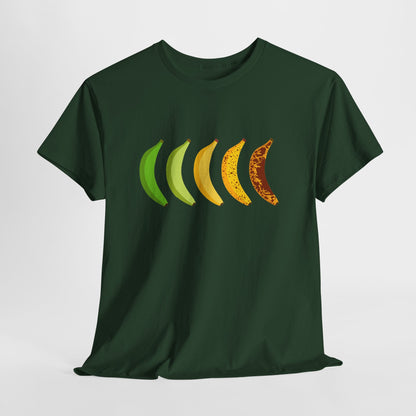 Banana Life Cycle Tee – Ripening Stages Graphic T-Shirt
