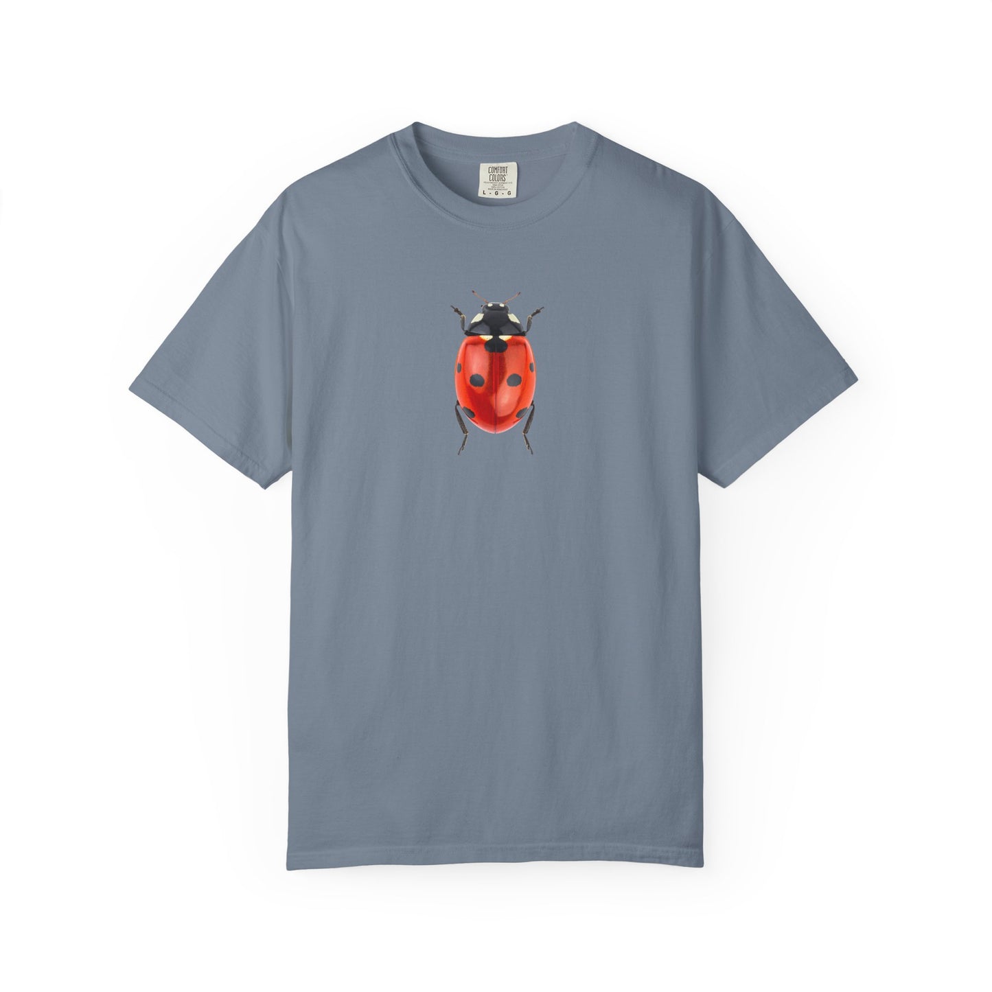Ladybug With Top Hat T-Shirt — Whimsical Insect Graphic Tee