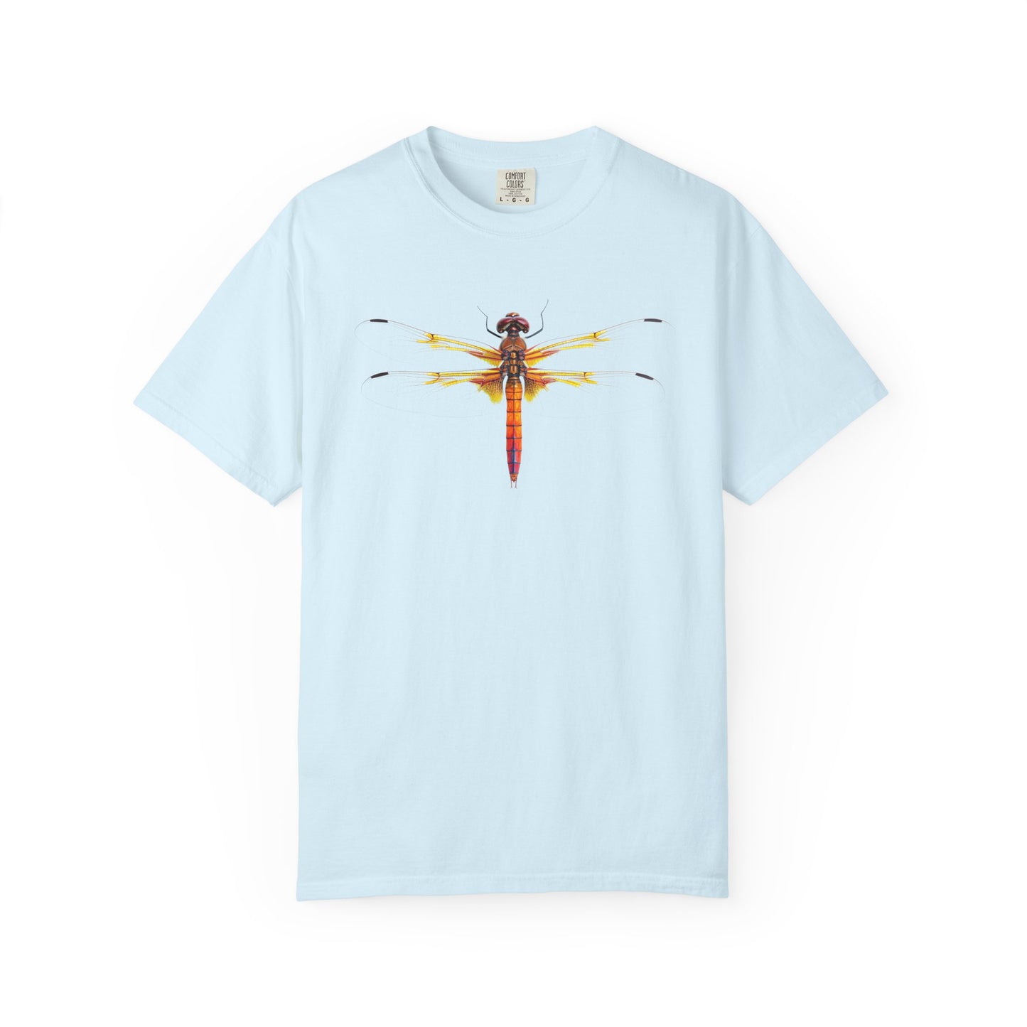 Dragonfly Art T-Shirt — Vibrant Watercolor Dragonfly Graphic Tee