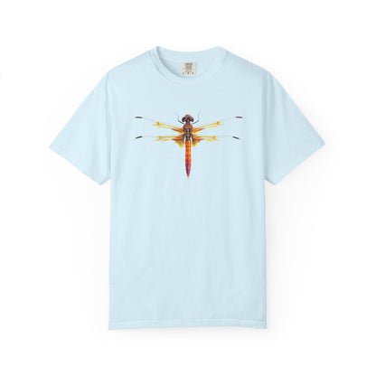 Dragonfly Art T-Shirt — Vibrant Watercolor Dragonfly Graphic Tee