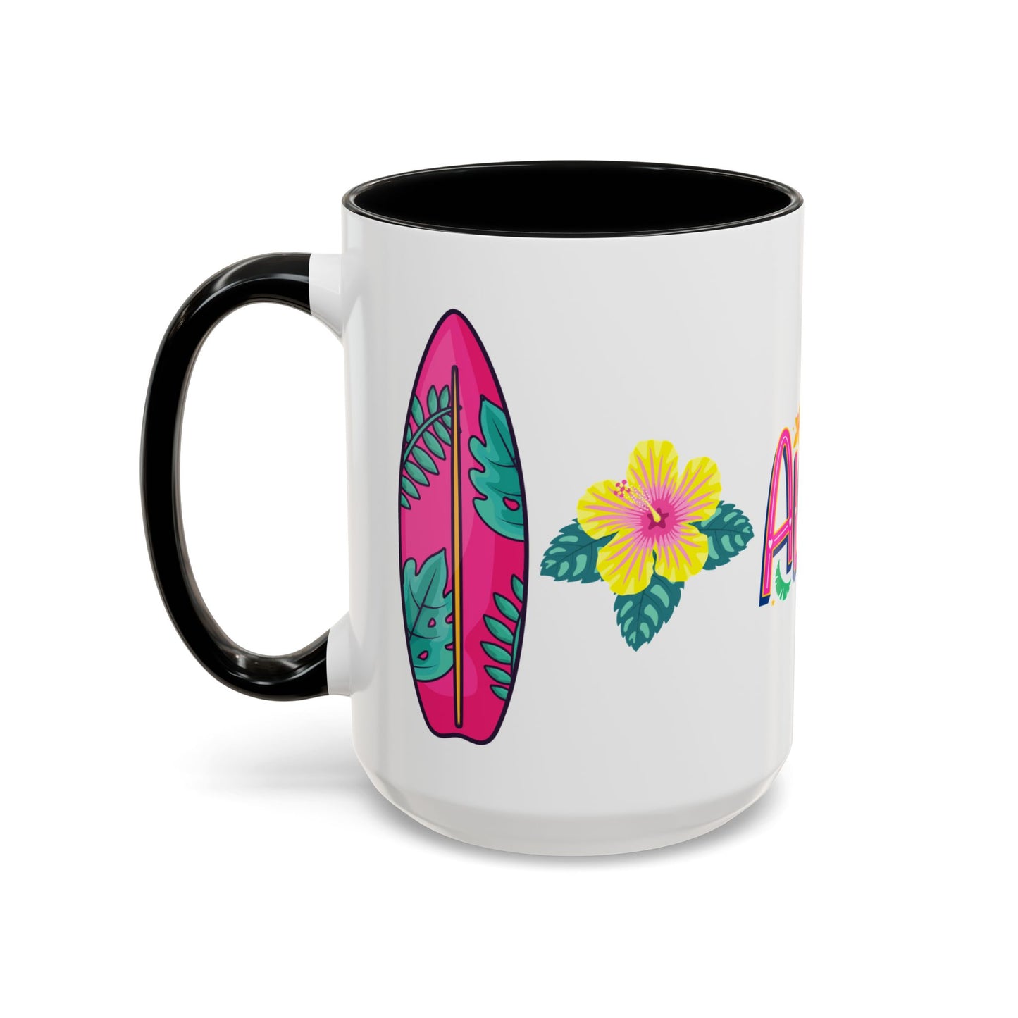 Aloha Tropical Coffee Mug — Accent 11/15oz