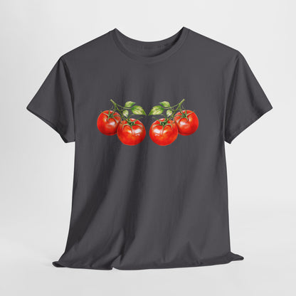 Tomato Vine Graphic Tee — Fresh Garden Produce T-Shirt