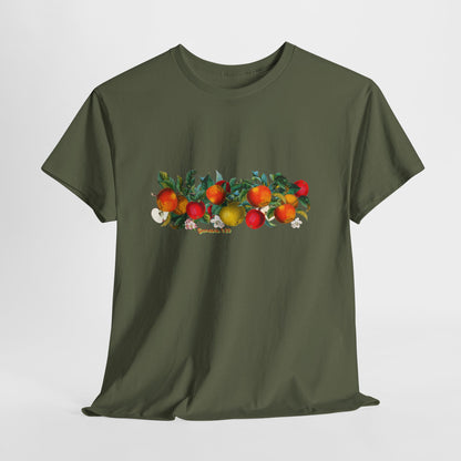 T-Shirt — Genesis 1:29 Watercolor Orange Grove Graphic Tee