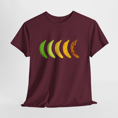 Banana Life Cycle Tee – Ripening Stages Graphic T-Shirt