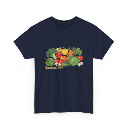 Vegetable Garden Tee — Fresh Veggies Illustration with "Genesis 1:29"