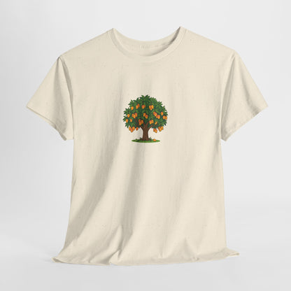 Mangoes Tree Graphic Tee — Minimal Fruit Tree T-Shirt