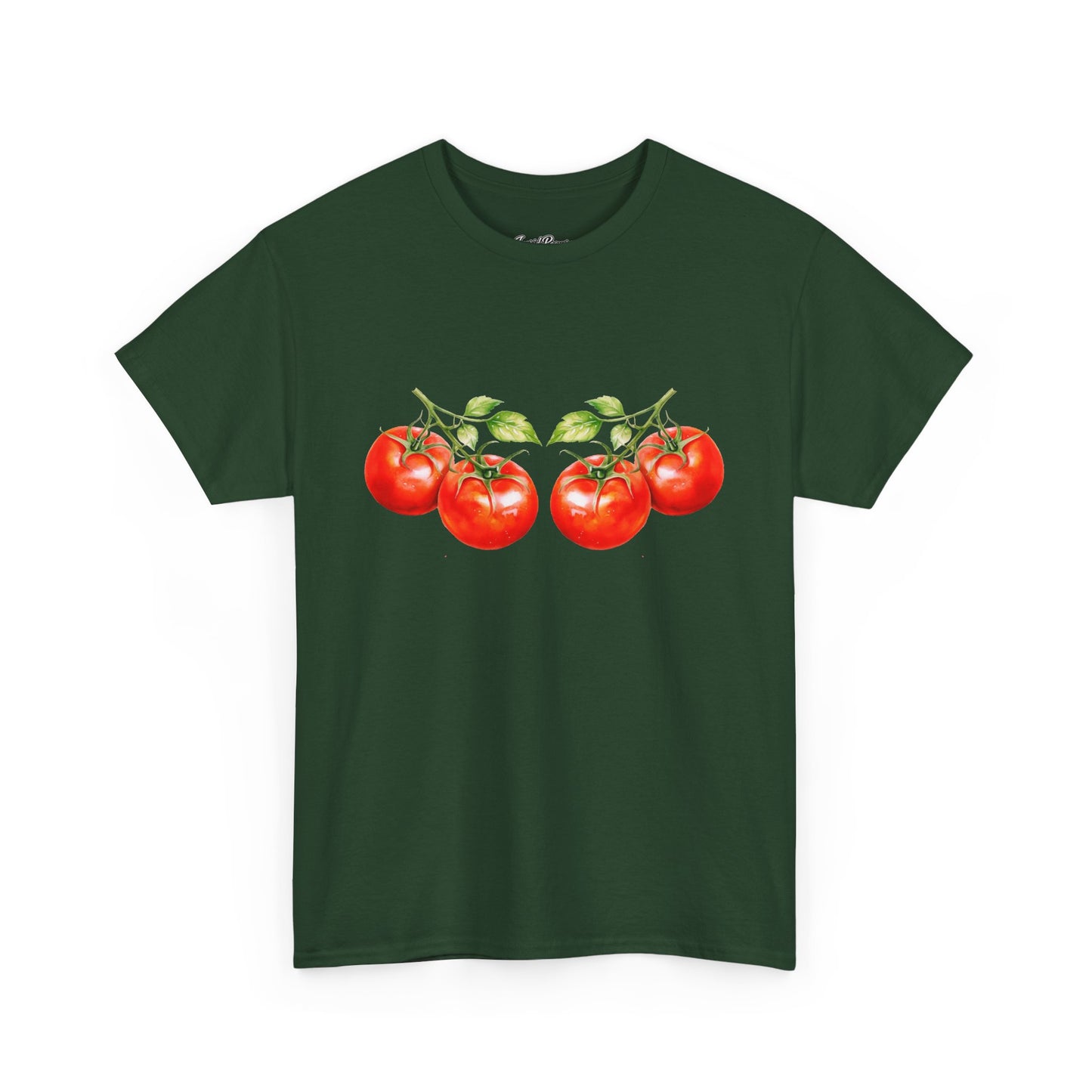 Tomato Vine Graphic Tee — Fresh Garden Produce T-Shirt