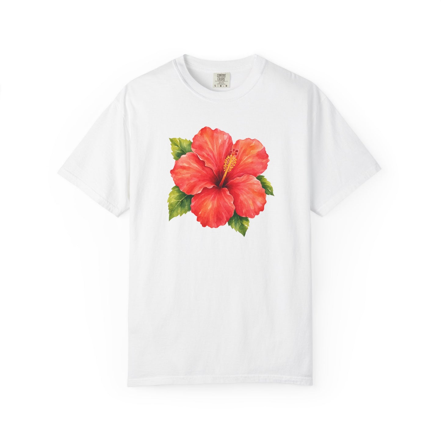 Hibiscus Bloom T-Shirt — Tropical Floral Tee