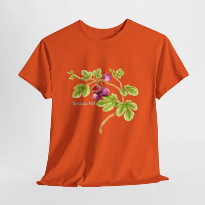 Floral Fig Branch Tee — Botanical Watercolor T‑Shirt Genesis !:29