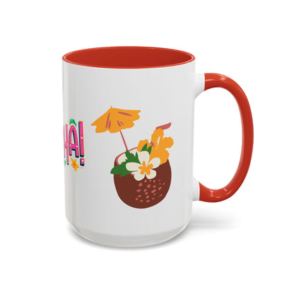 Aloha Tropical Coffee Mug — Accent 11/15oz