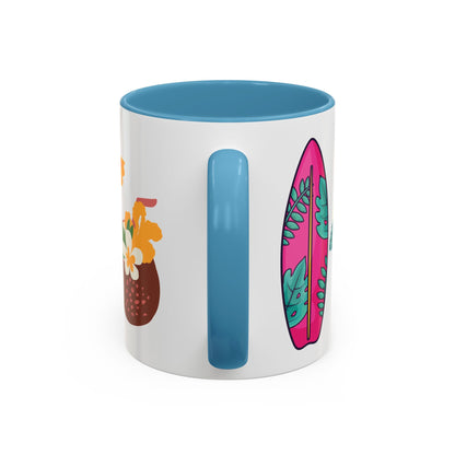 Aloha Tropical Coffee Mug — Accent 11/15oz