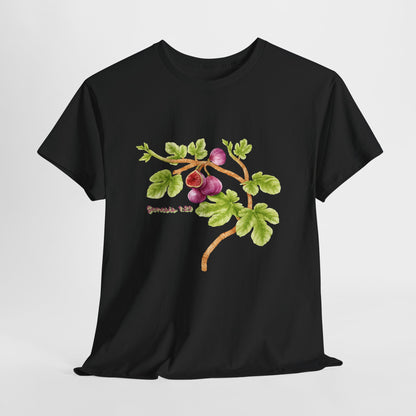 Floral Fig Branch Tee — Botanical Watercolor T‑Shirt Genesis !:29