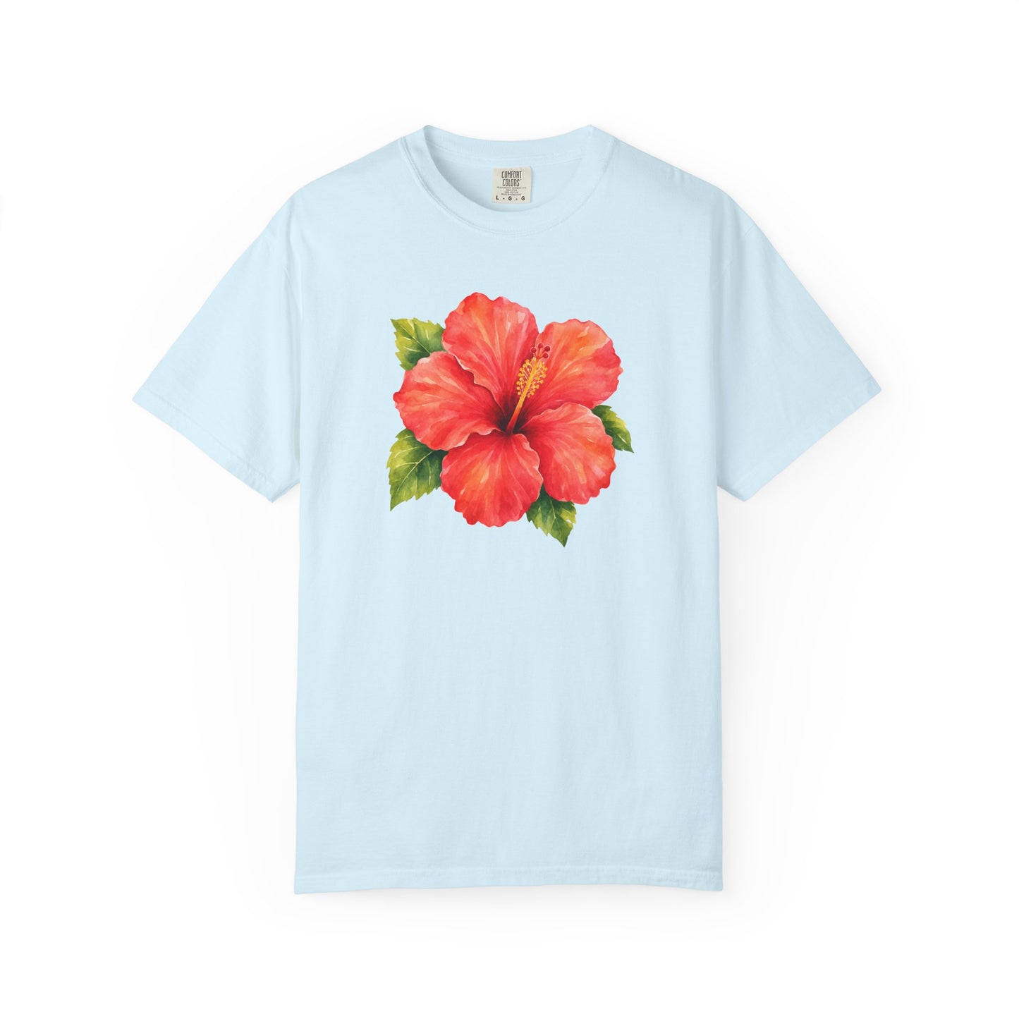 Hibiscus Bloom T-Shirt — Tropical Floral Tee