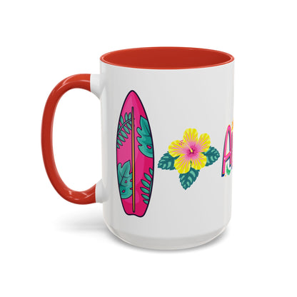 Aloha Tropical Coffee Mug — Accent 11/15oz