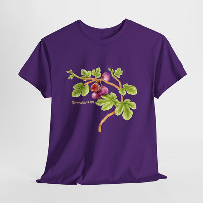 Floral Fig Branch Tee — Botanical Watercolor T‑Shirt Genesis !:29