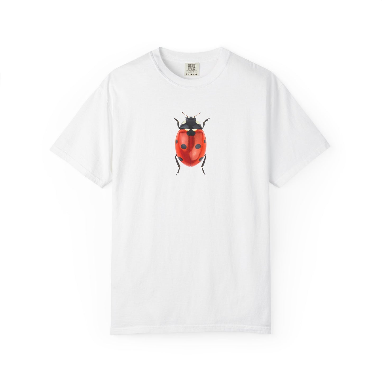 Ladybug With Top Hat T-Shirt — Whimsical Insect Graphic Tee