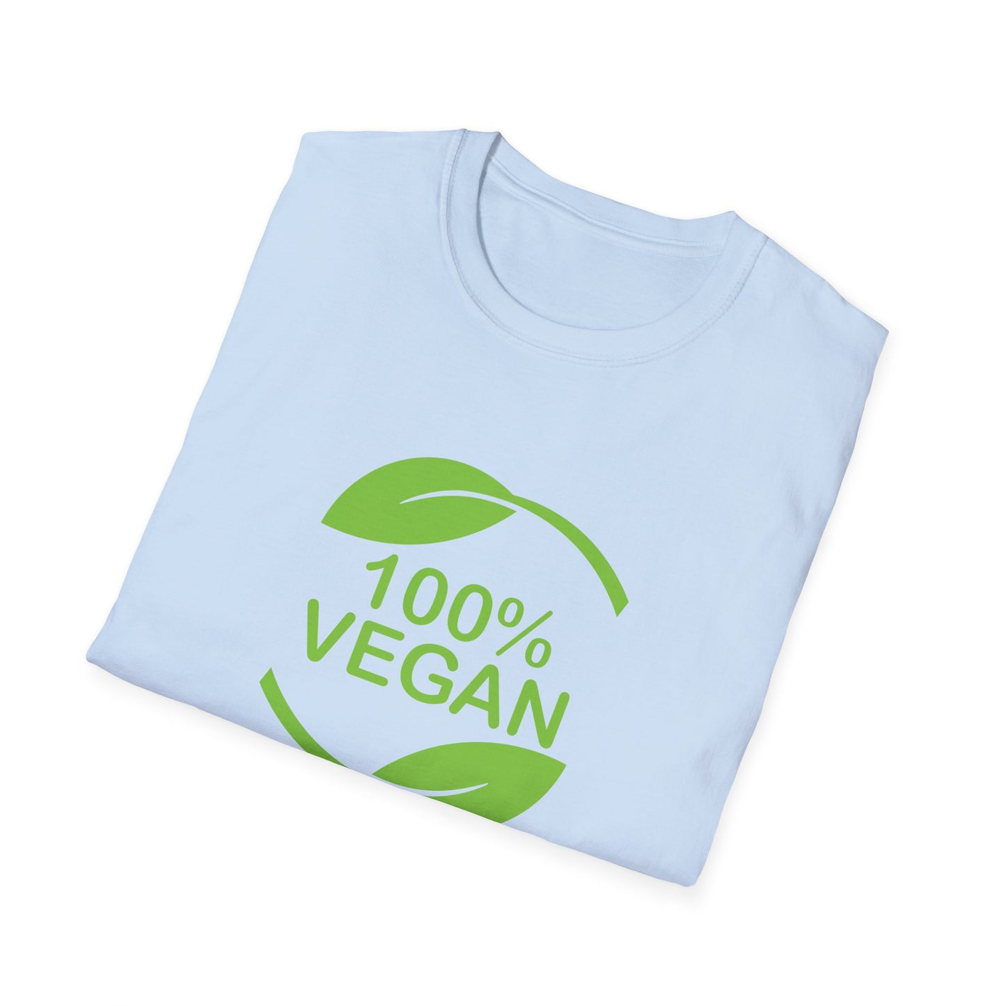 100% Vegan T-Shirt — Eco-Friendly Plant-Based Pride Tee