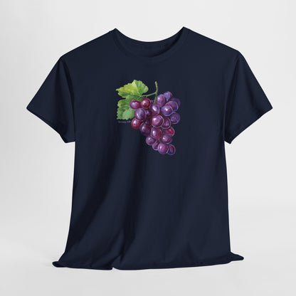 Grape Watercolor Tee — Green T-Shirt Genesis 1:29