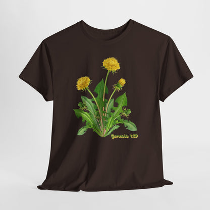 Dandelion Botanical Tee — Genesis 1:29 Floral Graphic T-Shirt