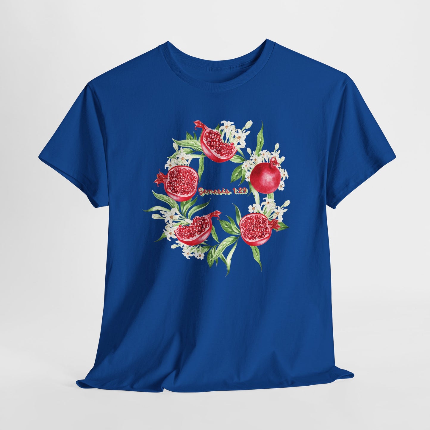 Pomegranate Watercolor Tee — Jeremiah 29:11 Inspirational Bible Verse Shirt