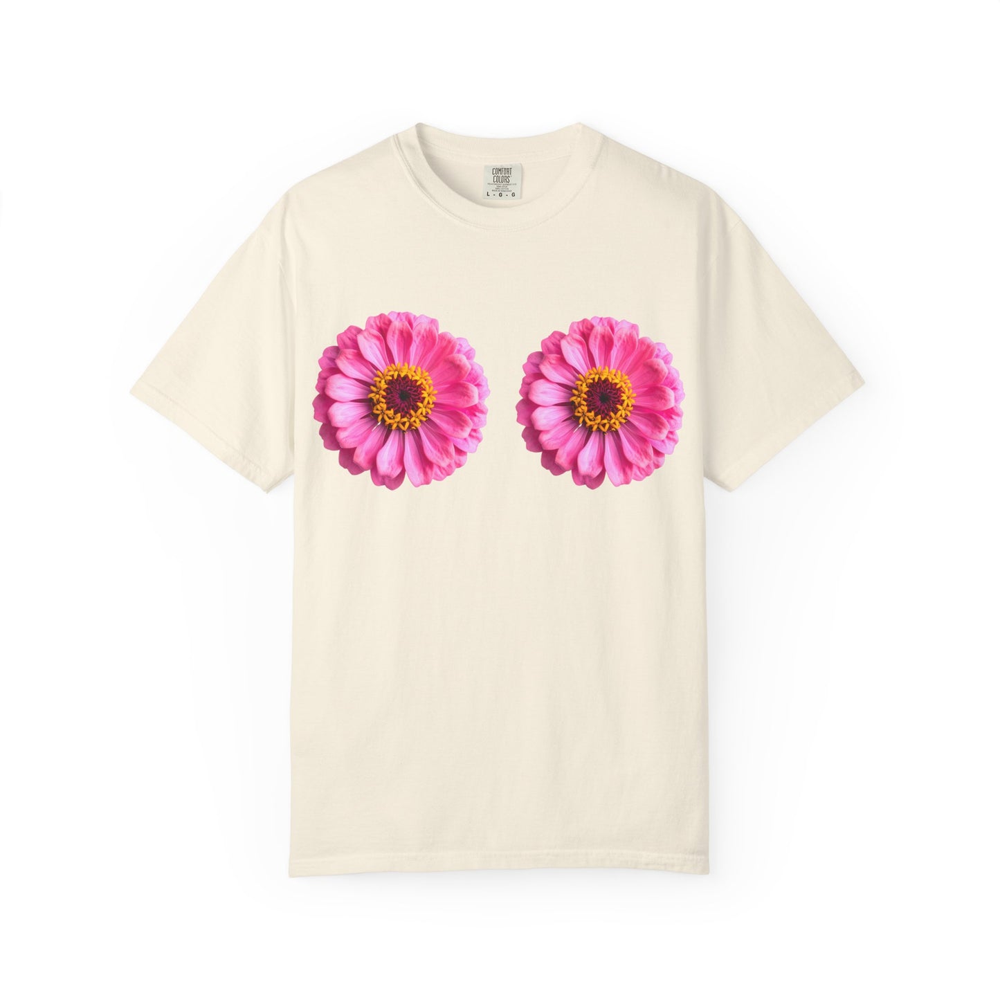Pink Daisy Double Floral Tee